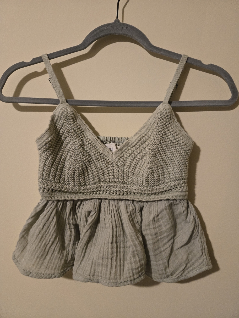 Hollister Babydoll Knit Tank Top